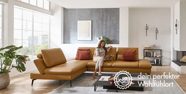 Couchliebe Ledersofa